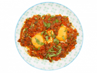 Шакшука с индейкой